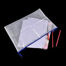 A3 Plastic Zippy Bags Zip File SFFrage Document Folder Protective Wallet