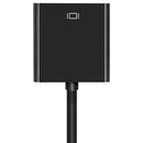 1 x 25cm DVI-D 24+1 Pin Male to VGA 15Pin Female Active Cable Adapter C AOE