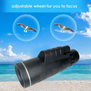 Night Vision Outdoor Monocular Telescope 35X50 BAK4 Portable for Travel