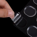 12pcs Clear snare drum mute pad drum damper gel pads snare drum muffler  %o