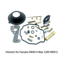 Carburetor Repair Kit Main Sub Jet Diaphragm for Yamaha VMAX V-Max 1200 VMX12