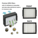 8 In 1 Accessories Replacement Side Brush&Hepa Filters&Main Brush For Irobo