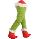 Santa Claus Christmas Leg Xmas Decor