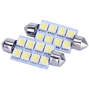14X Car T10 LED Light Interior Bulb Package Kit For Map Dome License Plate FT