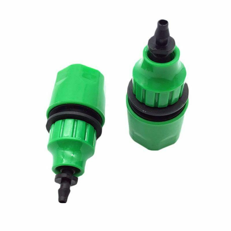 Garden Hose Pipe One Way Adapter Tap Connector Fitting For Irrigation 4-pac