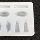8 Designs Geometric Silicone Mold Suitable for Beading Making