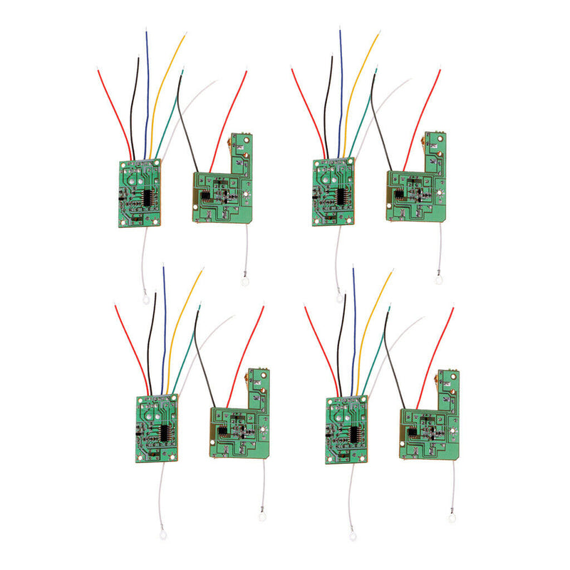 4CH 27MHZ Receiver Transmitter Board with Antenna Module DIY Accessories