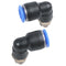 20 Pcs Quick Connectors Pneumatic Fittings 8mm x 1/8" PT Male Thread D5C9