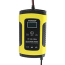 12V LCD Display Smart Car Motorcycle Battery Charger Auto Pulse Repair US A