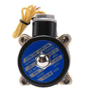 1 Pcs DC12V Solenoid Valve Brass Solenoid Valve DN15 Pneumatic Normally Clo