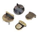 Bronze Purse Bag Closure Catch Tuck Lock Clasp Fasteners LeatherCraft Metal