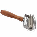 Stainless Steel Wheel Pizza Bread Needle Punchers Roller Pie Pastry Dough P Y3X9
