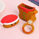 Christmas Deer Silicone Case Earbuds Scratch-resistant Container Box for AirPods