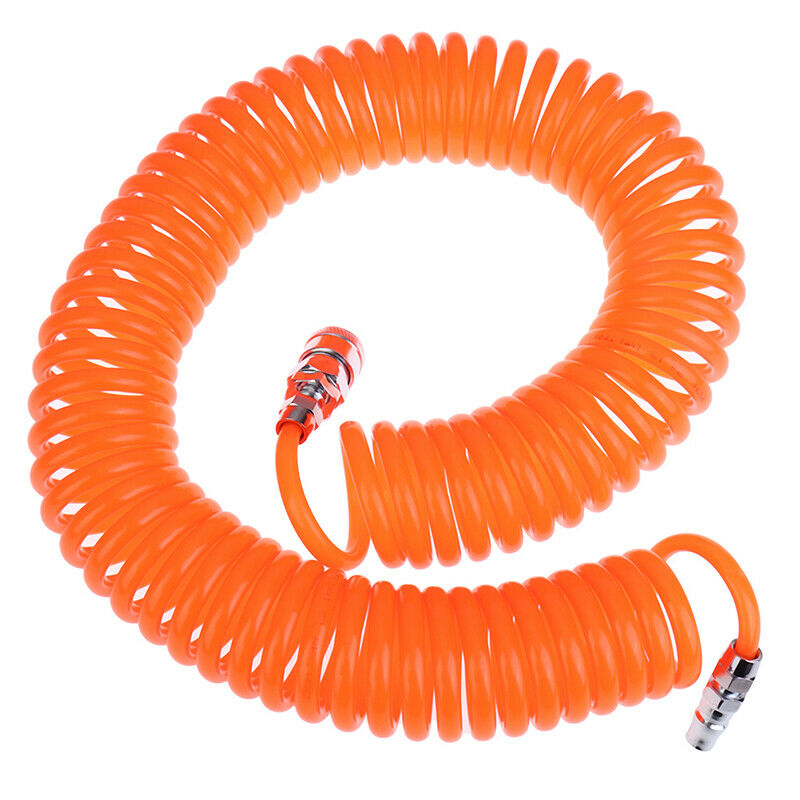12m Polyurethane PU Air Compressor Hose Tube Pneumatic Hose Spring Air Pipe T Kw