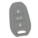 Smart 3 Buttons Car Key Bag Cover Shell Entry Flip Shell Remote Protector Holder