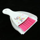 Hand Broom and Dustpan Set Mini Dustpan Brush Nesting Tiny Clean Broom for Small