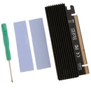 M.2 NVMe SSD NGFF TO PCI-e 3.0 16x adapter M-Key card 2230-2280 Full speed