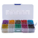 100Pcs Blade Fuse Box Auto for Motorcycle Truck Car Boat 3A 5A 7.5 5A 10A 1 P8I9