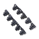 10 PCS Latching Action Flashlight Torch Push Button Switch DC 30V 1A FT