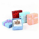 4pcs 4 x 4 cm High Quality Jewelry Organizer Box Rings Storage Box Small Gi U7P3