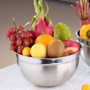 Stainless Steel Mixing Bowls 21.5cm Making Cake Bread Dough Sauces 12cm High