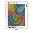 5D DIY Full Drill Diamond Painting Elephant Cross Stitch Embroidery Mosaic