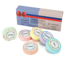 6pcs Home Spa Mini Bath Bombs Tablets Wedding Shower Steamers For Women