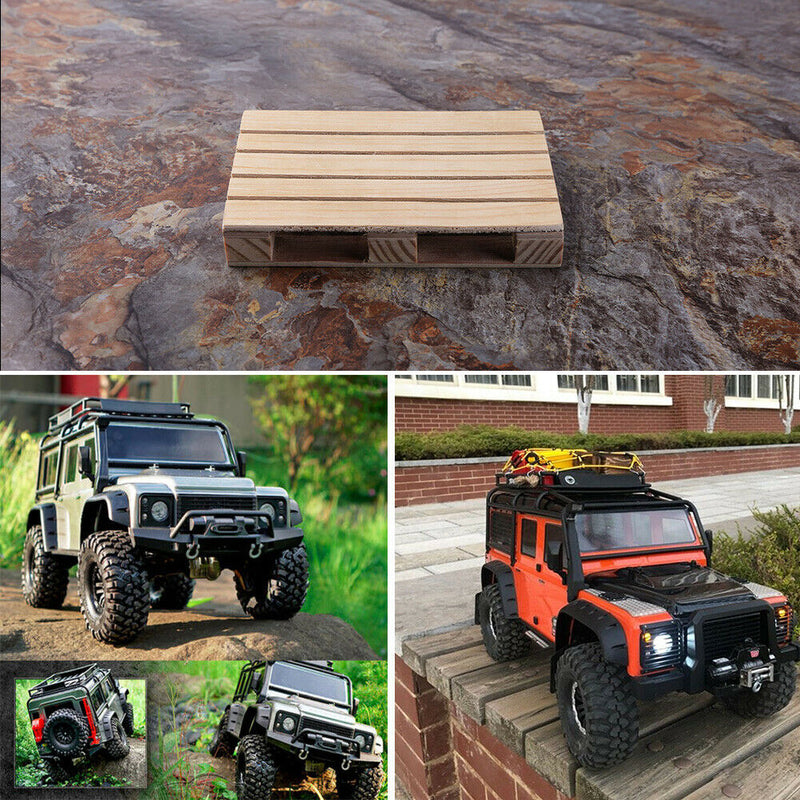 Wooden Forklift Pallet Simulation Decoration for 1/10 RC Crawler Car Toys