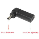 USB3.1 TYPE-C Female To DC3.0x1.1mm Male Plug Conventer +PD Notebook Adapter