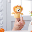 Cartoon Animal Finger Puppets Set Baby Educational Fingers Toys Kids Gift Orange