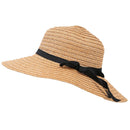 High Quality Women Ladies Chic Wide Large Brim Summer Beach Sun Cap Straw HaI2L4