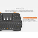 Mini Wireless Remote Control Keyboard Touchpad w/ White Backlit for TV Box PC bs