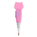 5D DIY Diamond Painting Cross Stitch 1 Head Point Drill Pen with Light(Pig) A