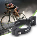 Bicycle Seatpost Clamp Aluminum Alloy MTB Road Bike Clip Black (31.8mm)