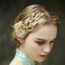 Fashion Pearls Wedding Bridal Headband Clip Hair Band Tiara Crown Jewelry