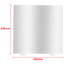 Spring Steel Iron Heated Bed Sheet Hot Bed Platform 235x235x3mm for Reprap Prusa