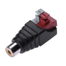 20pcs Press Type RCA Female AV Plug Audio Camera Video Monitor Connector SN9F