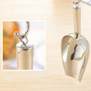 8 Inch Stainless Steel Ice-Cube Scoop For Ice Bucket Multifunctional Bar To N7V8