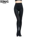 Bonas Women Plus Size Winter Tights Elastic Velvet Warm Pantyhose Keep Warm V1A9