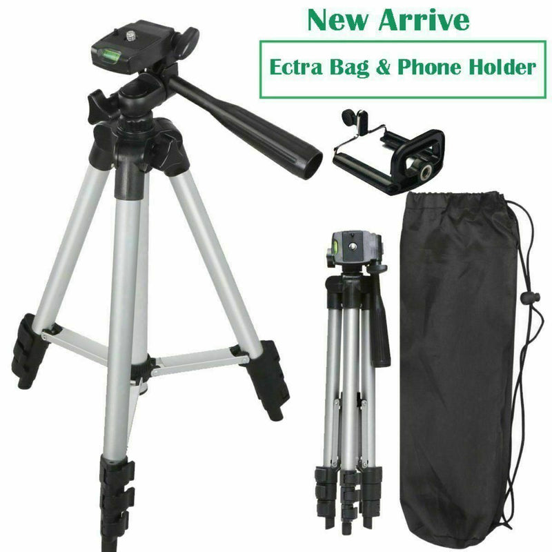 Universal Portable Aluminum Tripod Stand W/ Bag For Canon Nikon Camera Camcorder