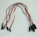 5 Pcs Remote Control Servo Extension Cord Cable Wire G4F8