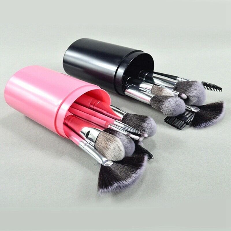 Meinaiqi 12 Pcs/Set Makup Brushes Kits Professional Beauty Makeup Tools Fou P8Q9