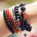 200Pcs Key Chain Ring Tassel Pendants Bulk for DIY Crafts Jewelry Making Decor