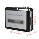 Portable Mini-USB Audio Recorders Cassette Tape Converter For MP3 CD Players PC