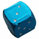 4x Metal Dice Bike Car Motorcycle ATV Tyre Tire Wheel Valve Dust Caps Cover W9J1