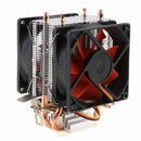 DC 12V Dual-Tower Quiet CPU Cooling Fan Desktop CPU Cooler with 3 Pin Connector