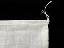 100 Pack 3x4" Cotton Muslin Drawstring Reusable Bags Packing Bath Soap Herbs Tea