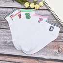 Women Paragraph letter Comfo rtable Cotton Sock Slippers Short Ankle Socks OZ