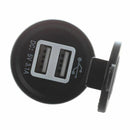 Dual USB Car Cigarette Lighter Socket Splitter 12V Charger Power Adapter Ou