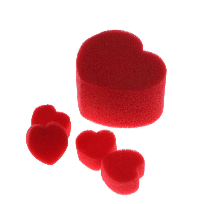 Magic Tricks Sponge Heart Love Balls Toys Gifts Magic Accessories Trick Tool M+